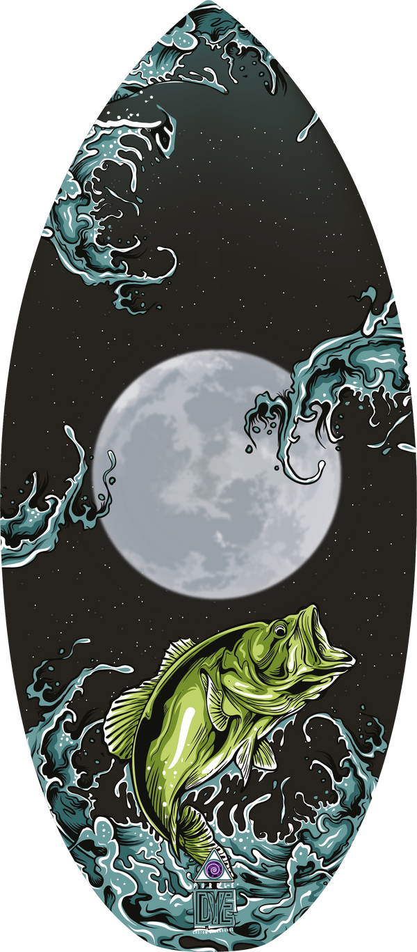The Moon Fish   | Round Tail Balance Board