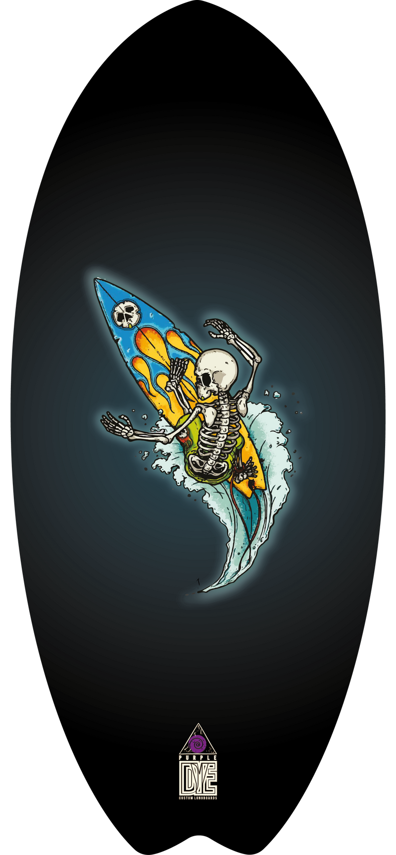 Cool Skull | Fish Tail Balance Board