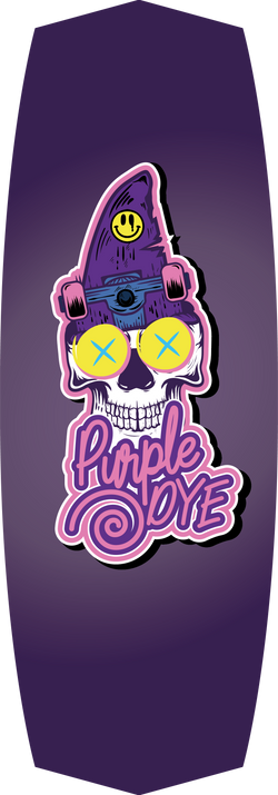 The Skatehead Dude Trickster Balance Board PurpleDyeStore